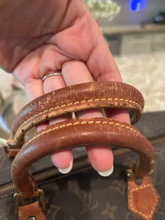 Louis Vuitton Monogram Duffel Bag in Brown and Tan - Picture 3 of 8